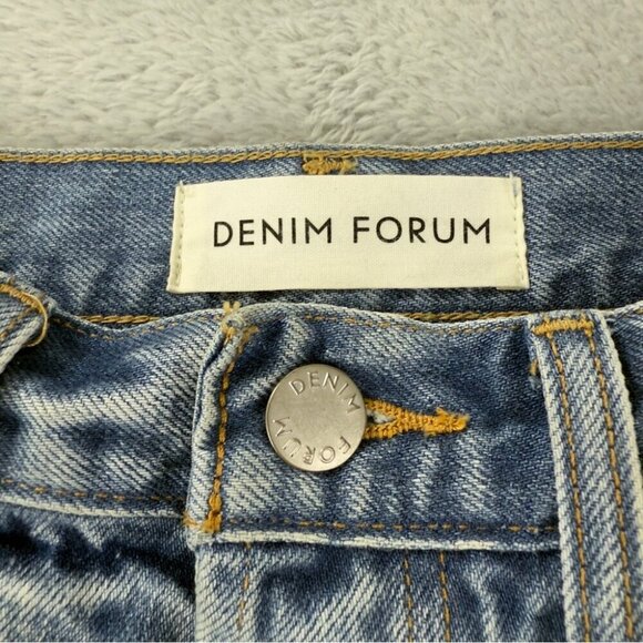Ariztia Denim Forum The Edie Mini Women's Size 27 Denim Jean Skirt 100% Organic - Picture 7 of 12